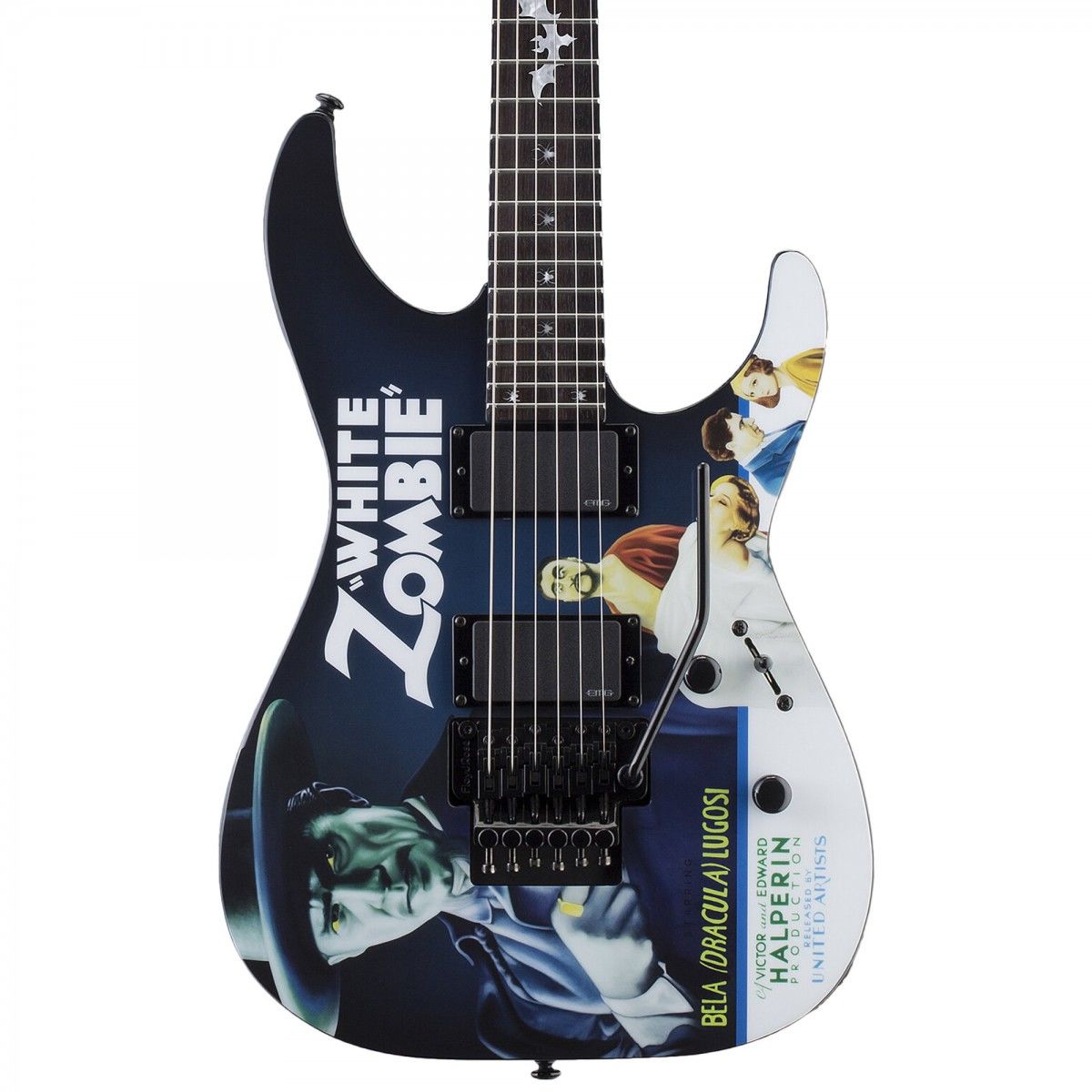 ESP LTD Kirk Hammett White Zombie Elektro Gitar