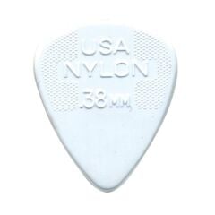 Jim Dunlop Nylon Standard White Pena (0.38mm)