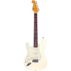 SX Stratocaster Solak Elektro Gitar (Vintage White)
