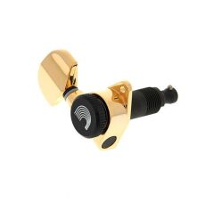 PLANETWAVES PWAT333L ELEKTRO GİTAR KULAĞI, 3+3, GOLD