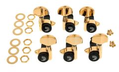 PLANETWAVES PWAT333L ELEKTRO GİTAR KULAĞI, 3+3, GOLD