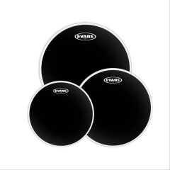 EVANS ETP-ONX2-F DERİ SETİ (10+12+14) TOM KUMLU SİYAH FUSION KİT