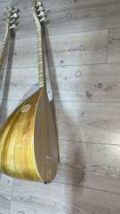 oktay yılmaz saz evi yapım dut bağlama (kılıf+yedek takım tel+mızrap dahil)