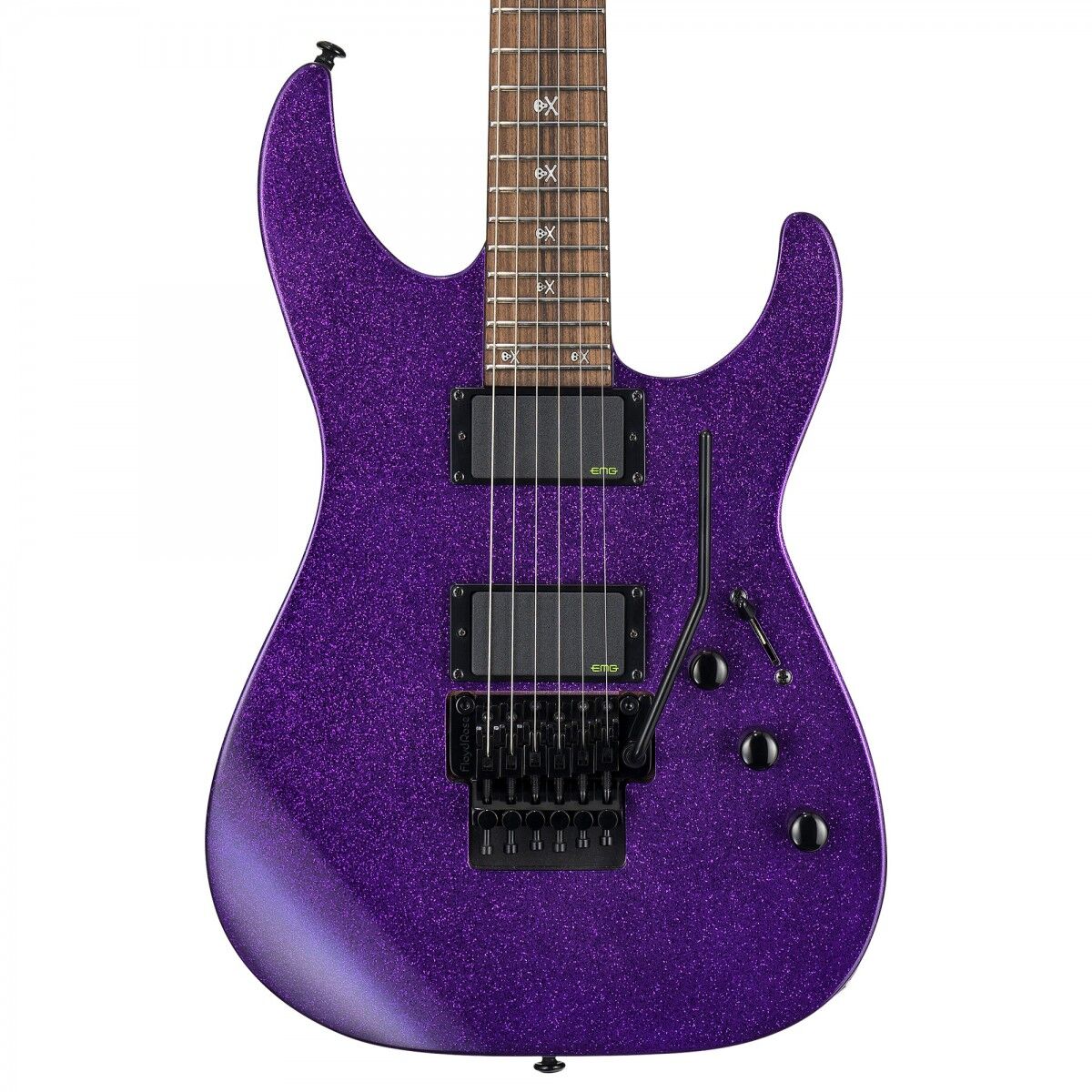 ESP LTD KH-602 Purple Sparkle Kirk Hammett Signature Elektro Gitar