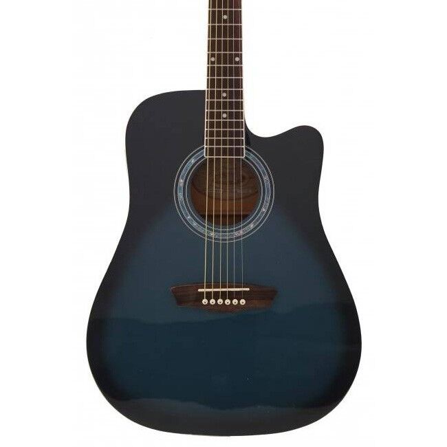 Washburn WA90CBLB Akustik Gitar