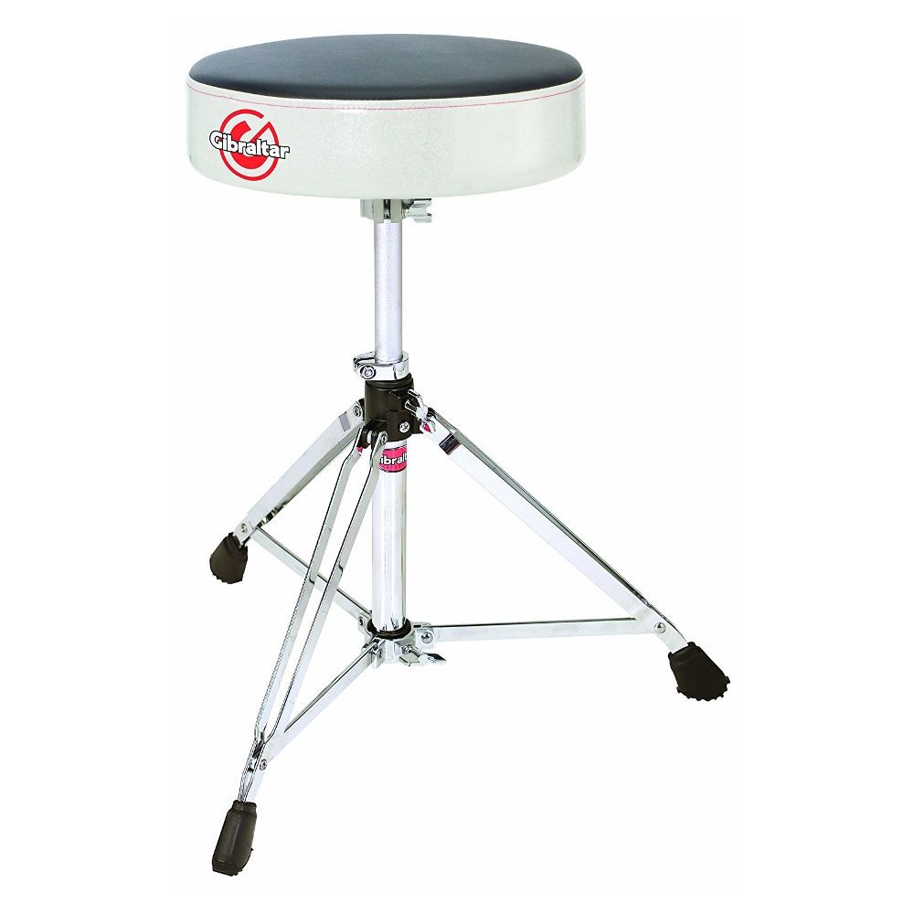 Gibraltar 6608RSW Davul Taburesi (Gümüş Beyaz)