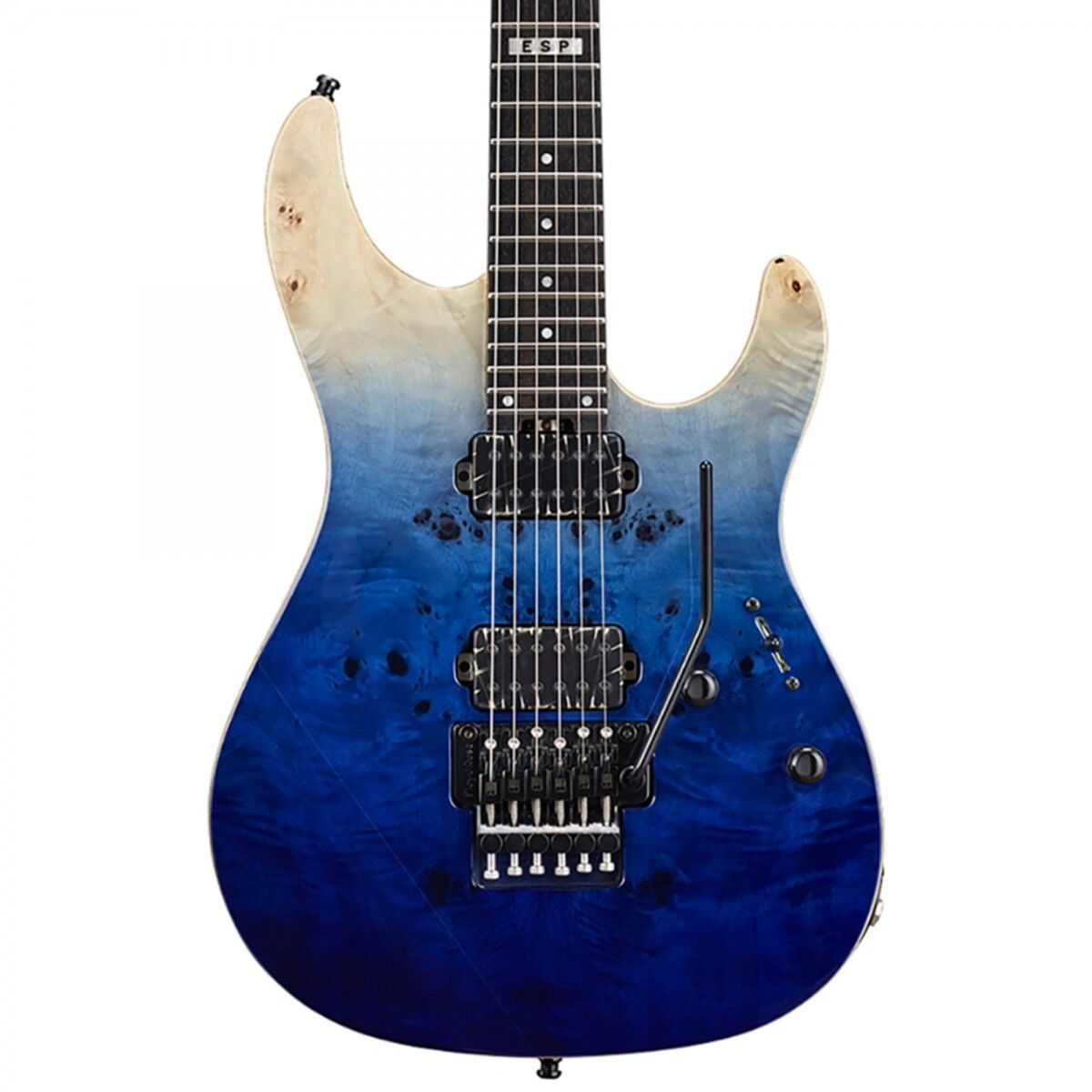 ESP E-II SN-2 Blue Natural Fade Elektro Gitar