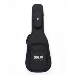 Solid Case Elektro Gitar  Premium Gigbag (Siyah-Gri)