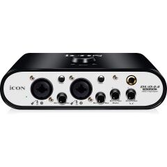 iCON Duo 44 Dyna 2 Mic input / 2 out MIDI bağlantılı USB Ses Kartı