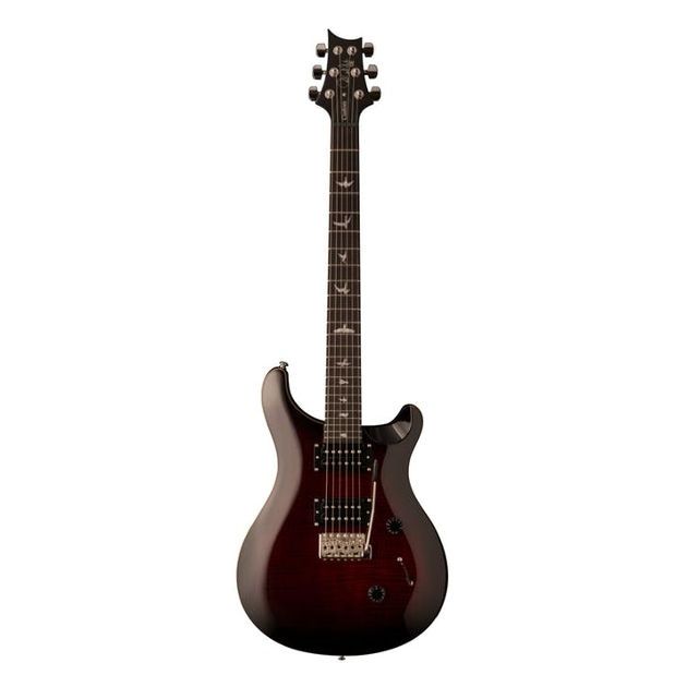 PRS SE Custom 24 Elektro Gitar (Fire Red Burst)