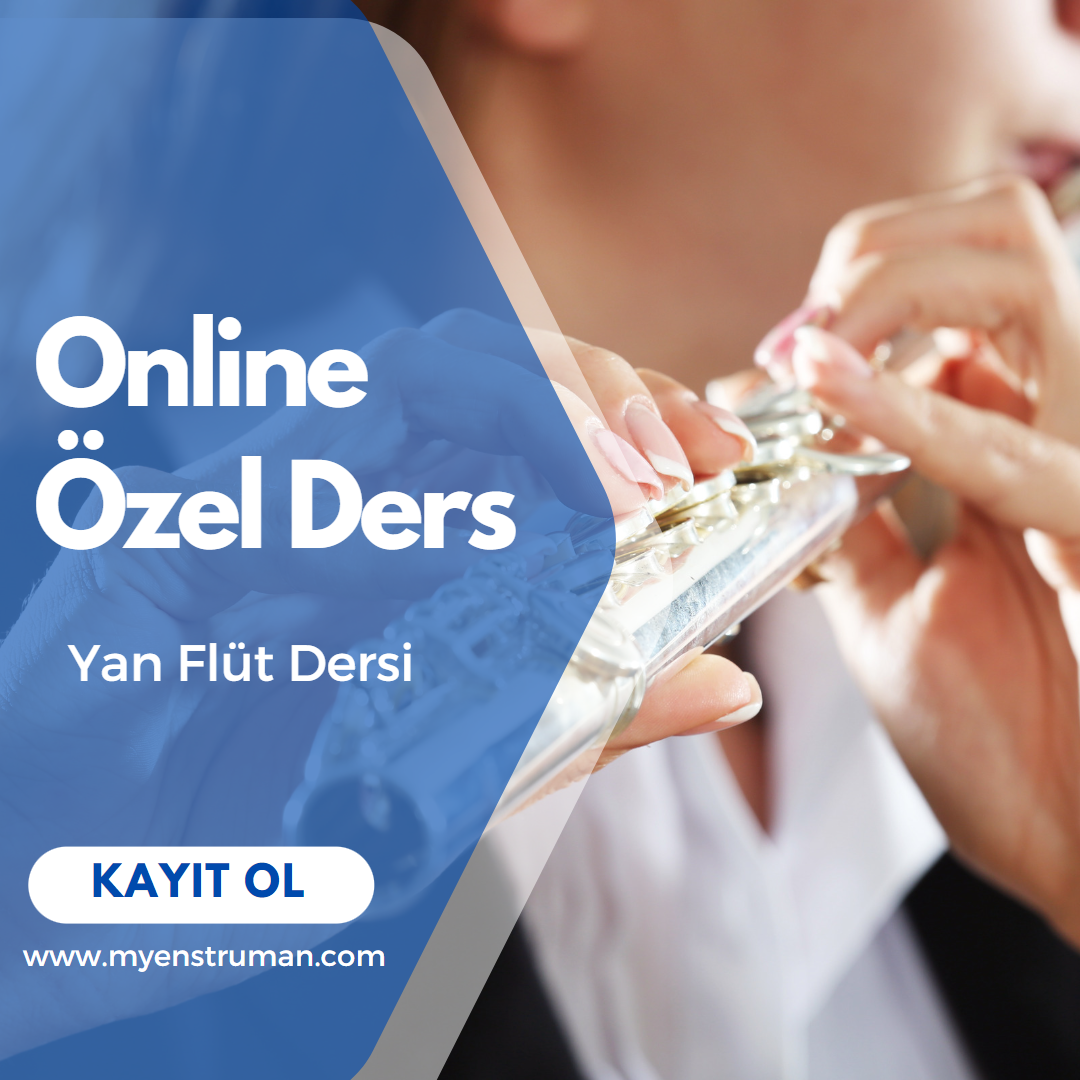 Uzaktan Birebir Online Yan Flüt Eğitimi (1 Aylık 4 Ders Eğitim Paketi)