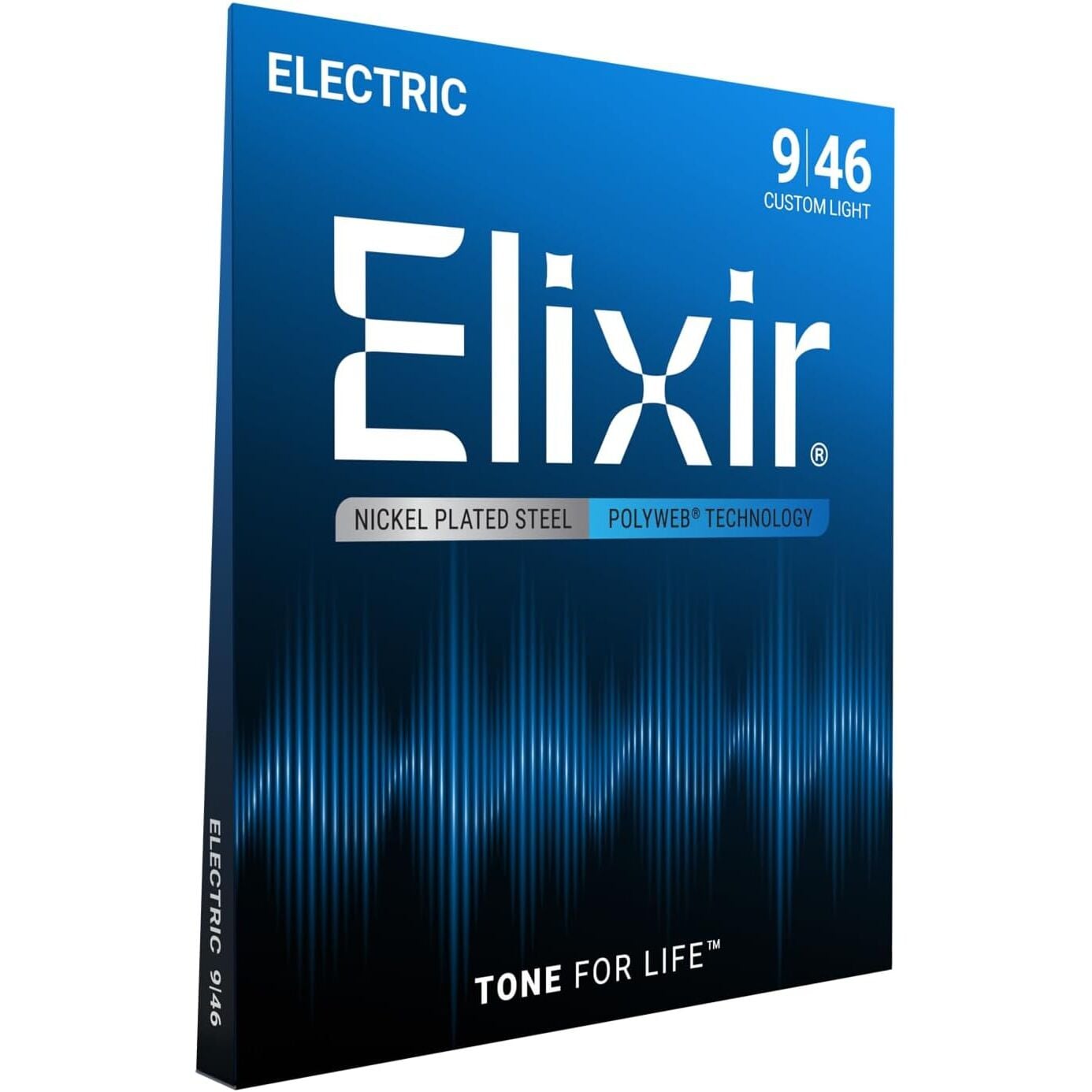 Elixir 12025 Nickel Polyweb Custom Light Elektro Gitar Teli (09-46)