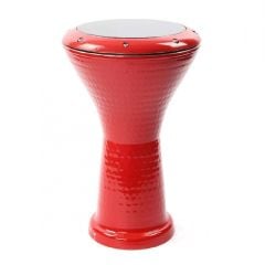 Kırmızı Boyalı Döküm Darbuka