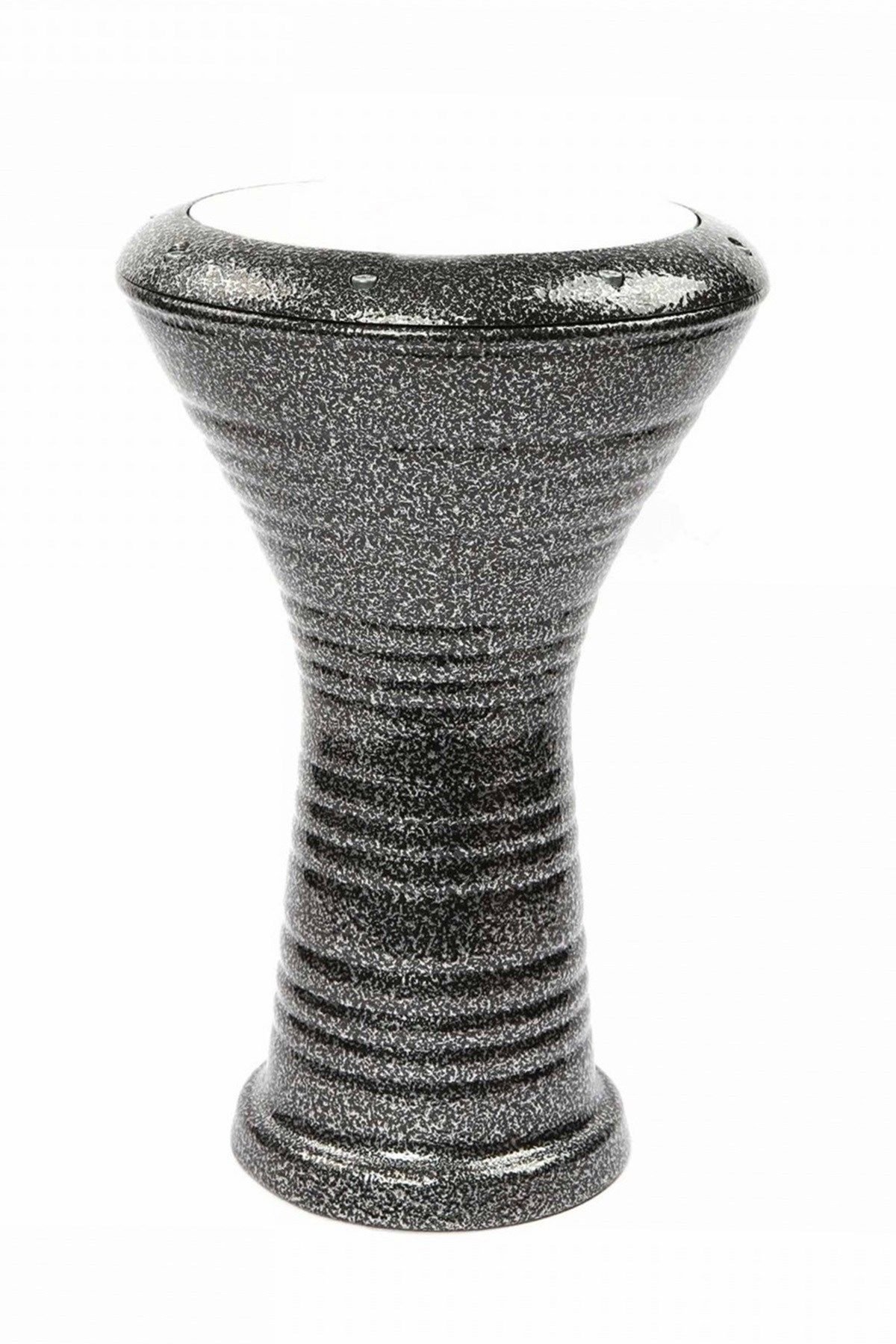 Gri Kırçıllı Desen Döküm Darbuka