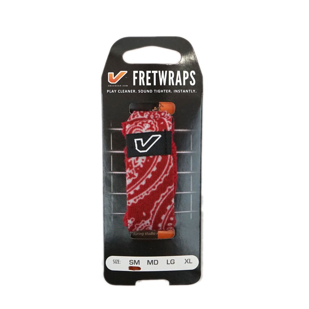 Gruv Gear FretWrap - Kırmızı Bandana - Small