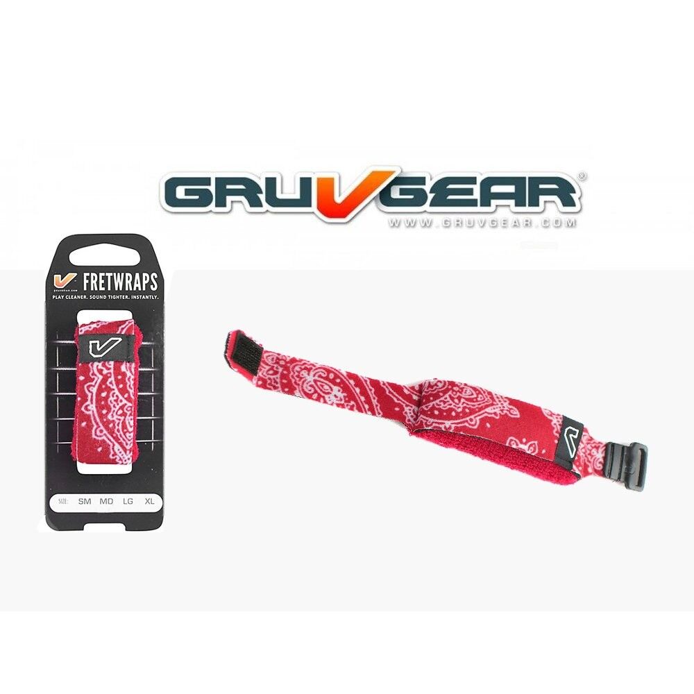 Gruv Gear FretWrap - Kırmızı Bandana - Large