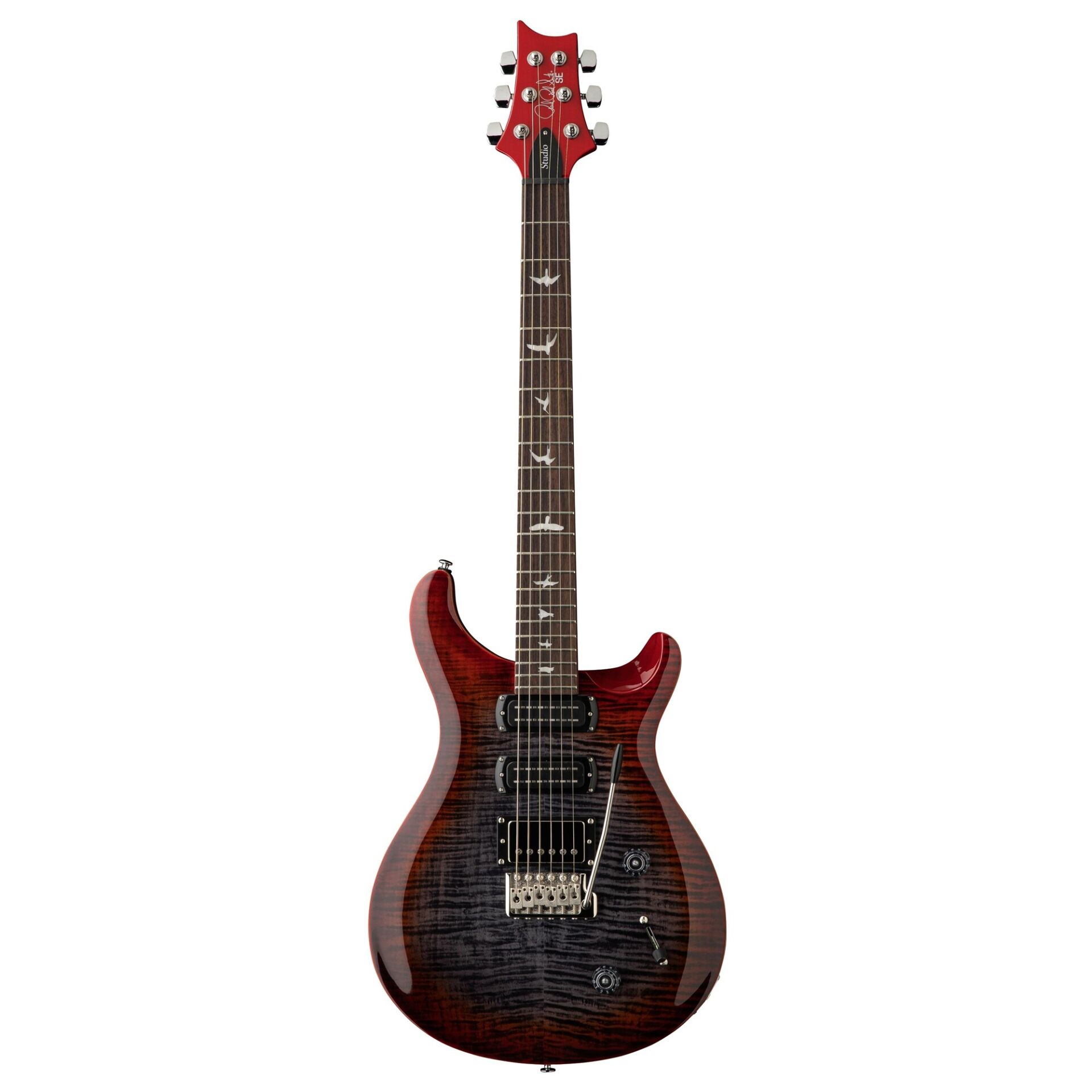 PRS SE Studio Elektro Gitar (Charcoal Cherry Burst)