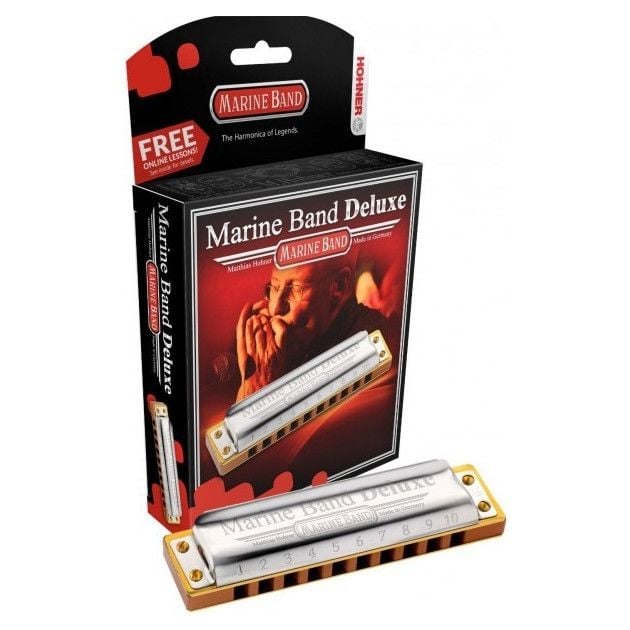Hohner Marine Band Deluxe Mızıka (Fa Majör)