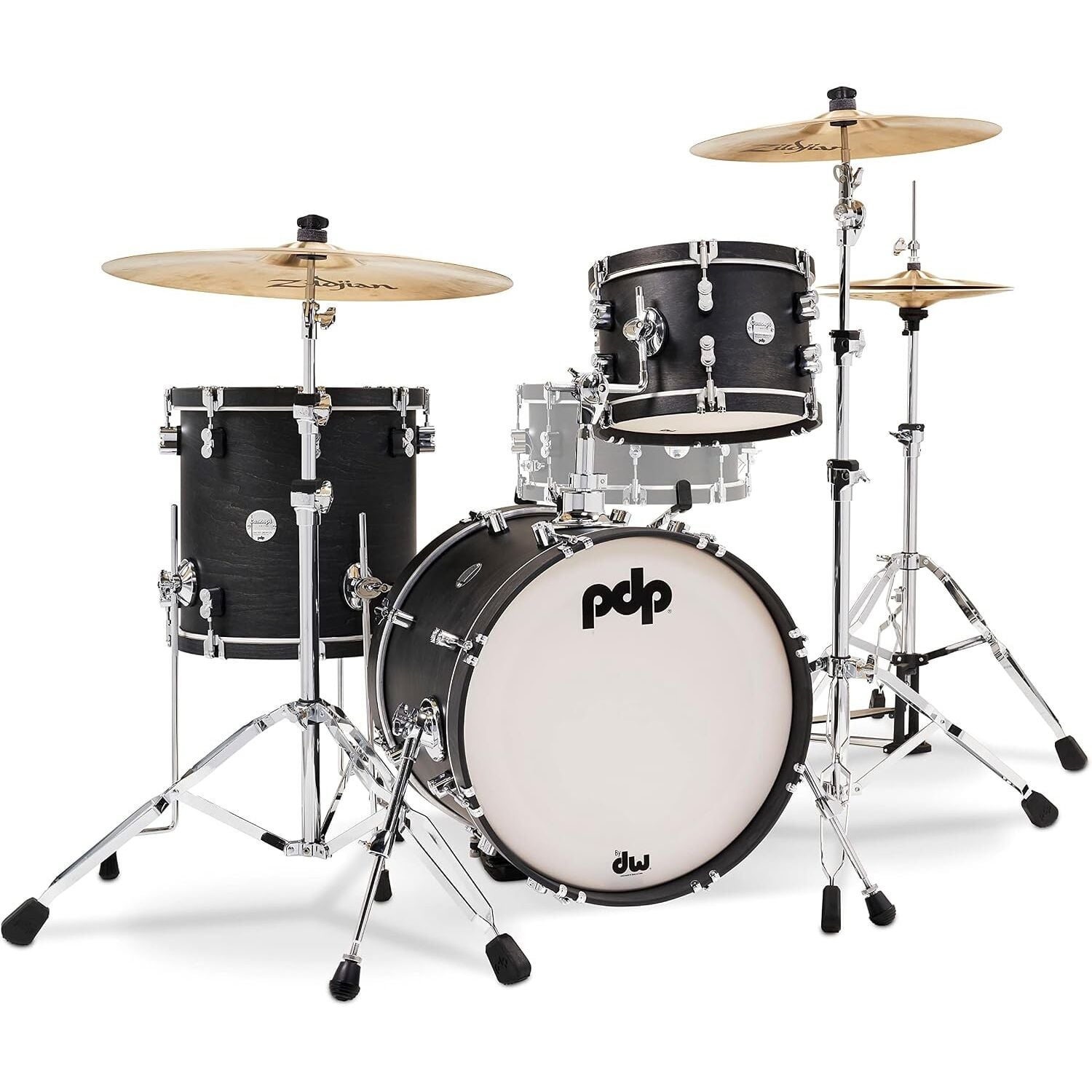 PDP Concept Maple Classic Bop 3 Parça 18'' Davul (Ebony)