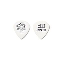 Jim Dunlop Tortex White Jazz III 12li Pena Seti (0.73mm)