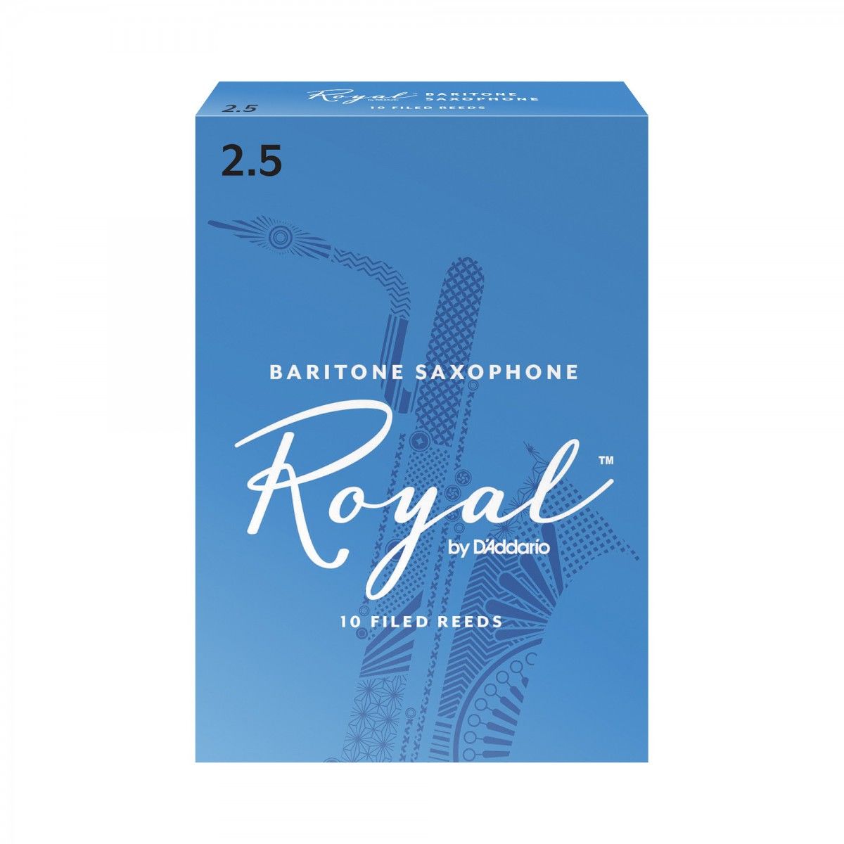 D'Addario Woodwinds Royal RLB1025 Bariton Saksafon Kamışı No:2.5