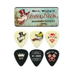 Jim Dunlop Rev Willy Assorted 6lı Pena Seti (Medium)