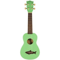 Kala Makala Shark Soprano Ukulele (Yeşil)