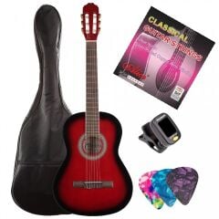 ALMİRA MG917-RDS Tam Boy Yetişkin Klasik Gitar Seti