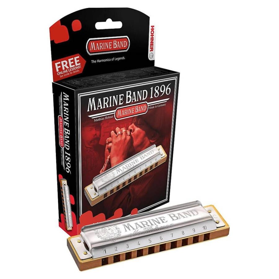 Hohner Marine Band 1896/20 Mızıka (La Majör)