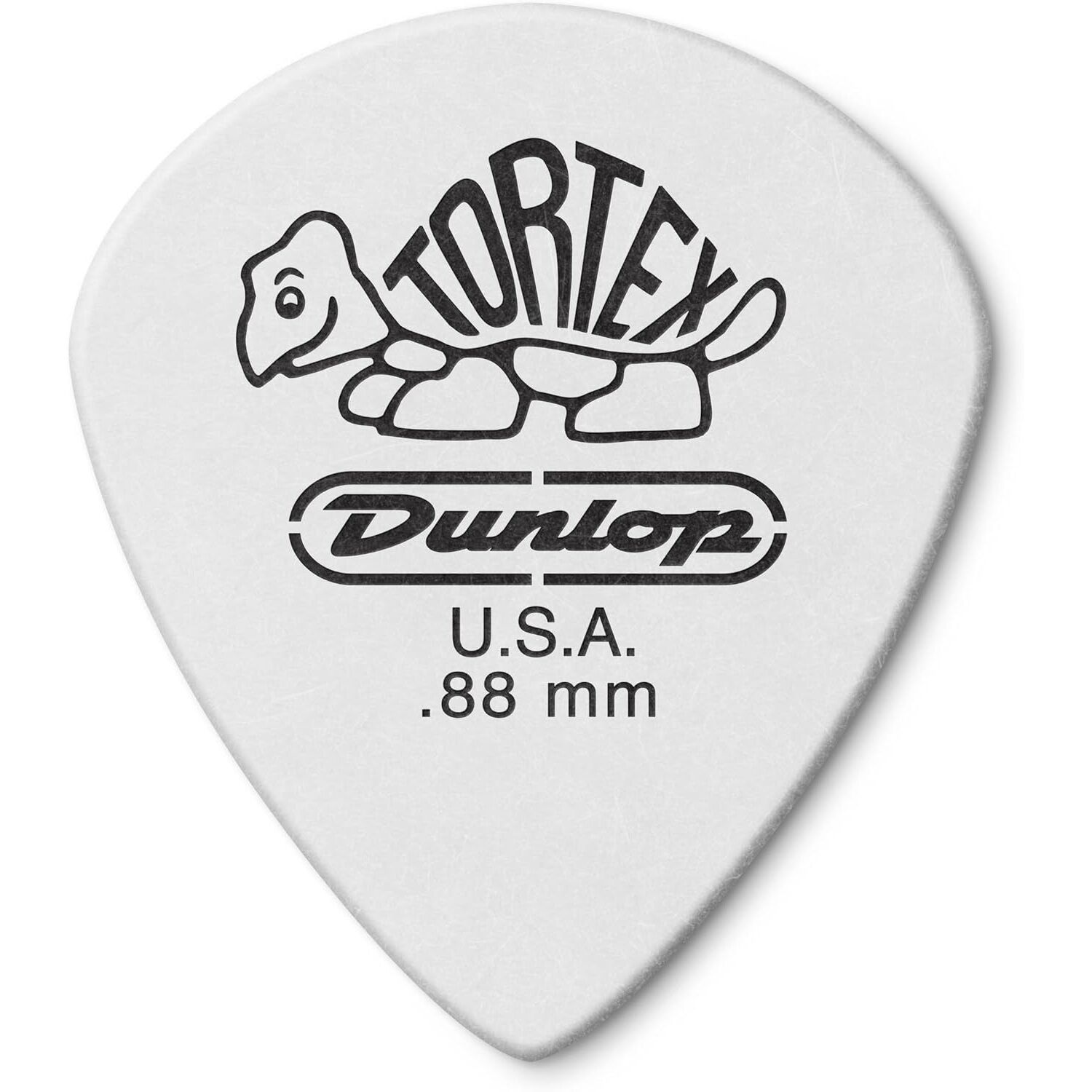 Jim Dunlop 478R.88 Tortex White Jazz III Pena (0.88 mm)