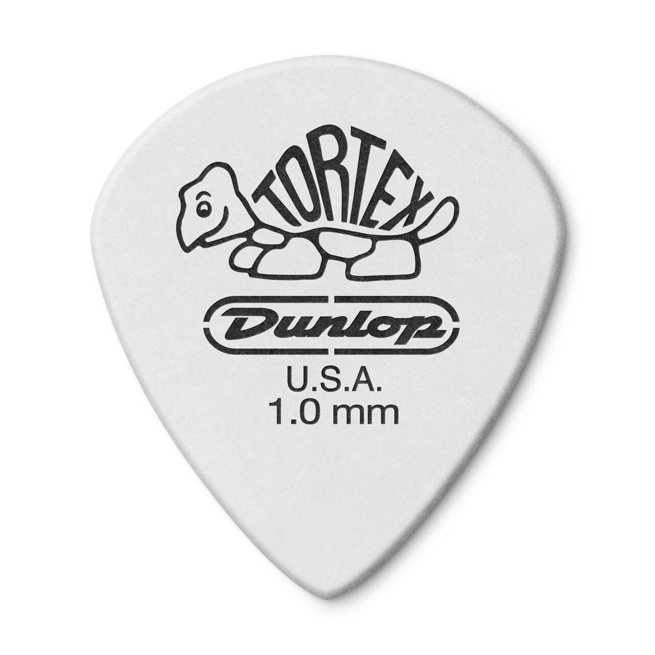 Jim Dunlop 478R1.0 Tortex White Jazz III Pena (1.00 mm)