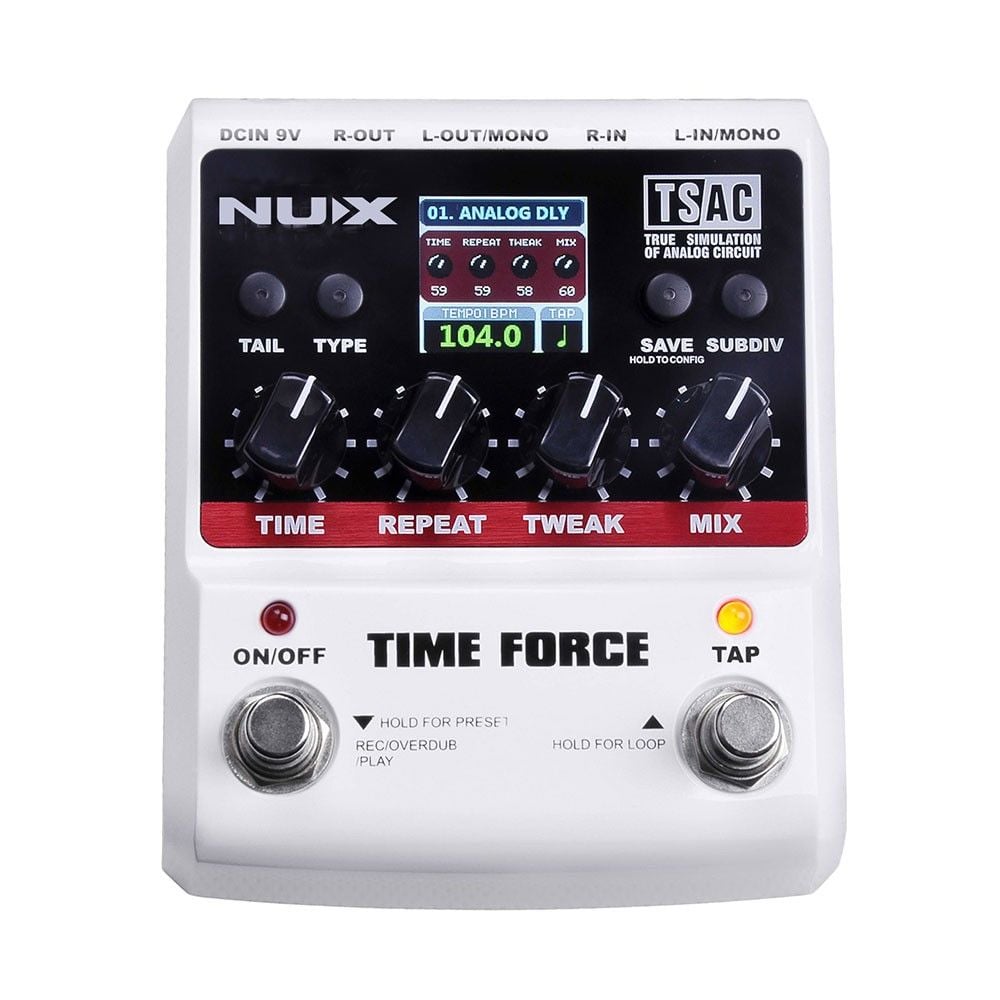 NUX Time Force Delay Pedalı
