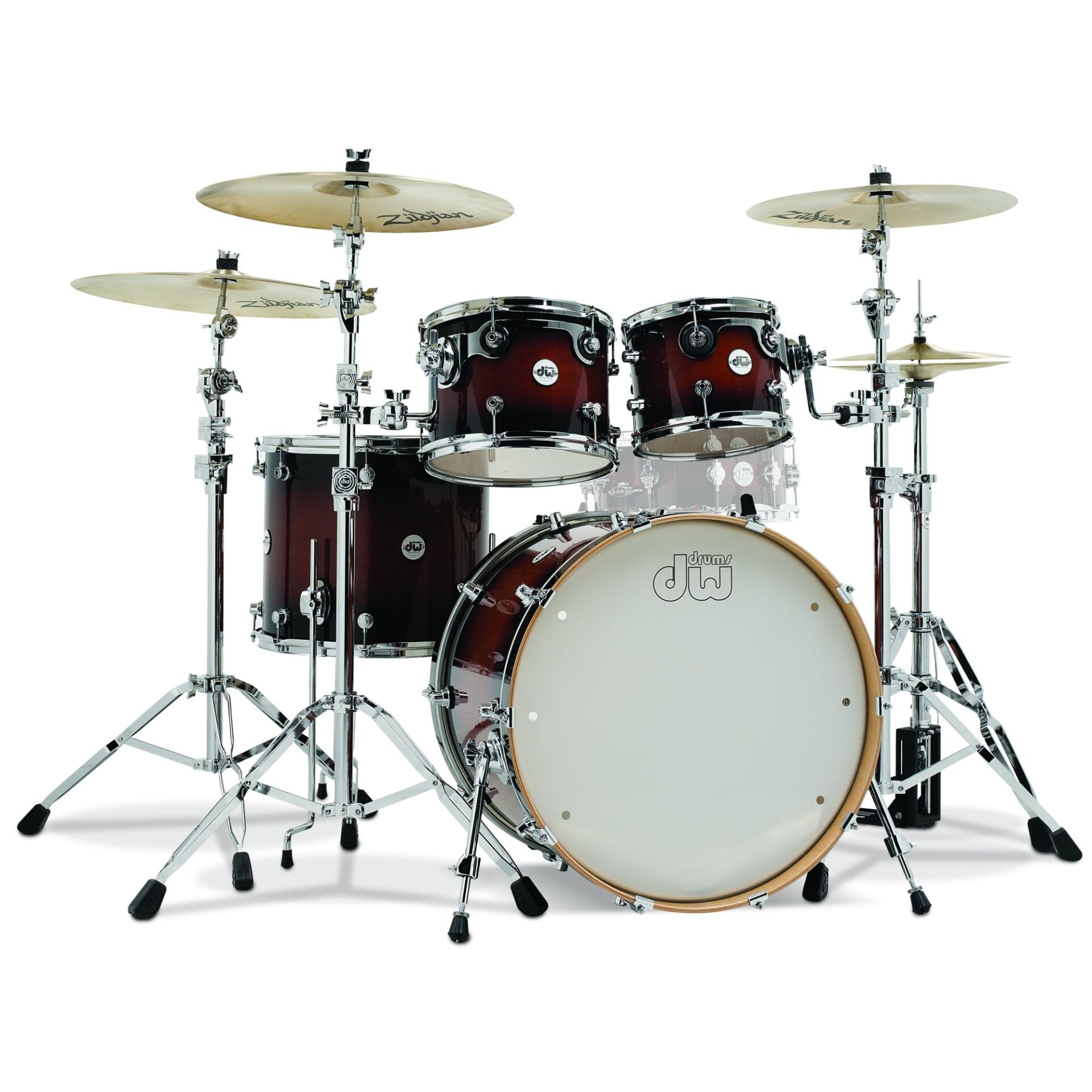 Dw Drums 22'' Design Series 4-parça Akustik Davul (Tobacco Burst)