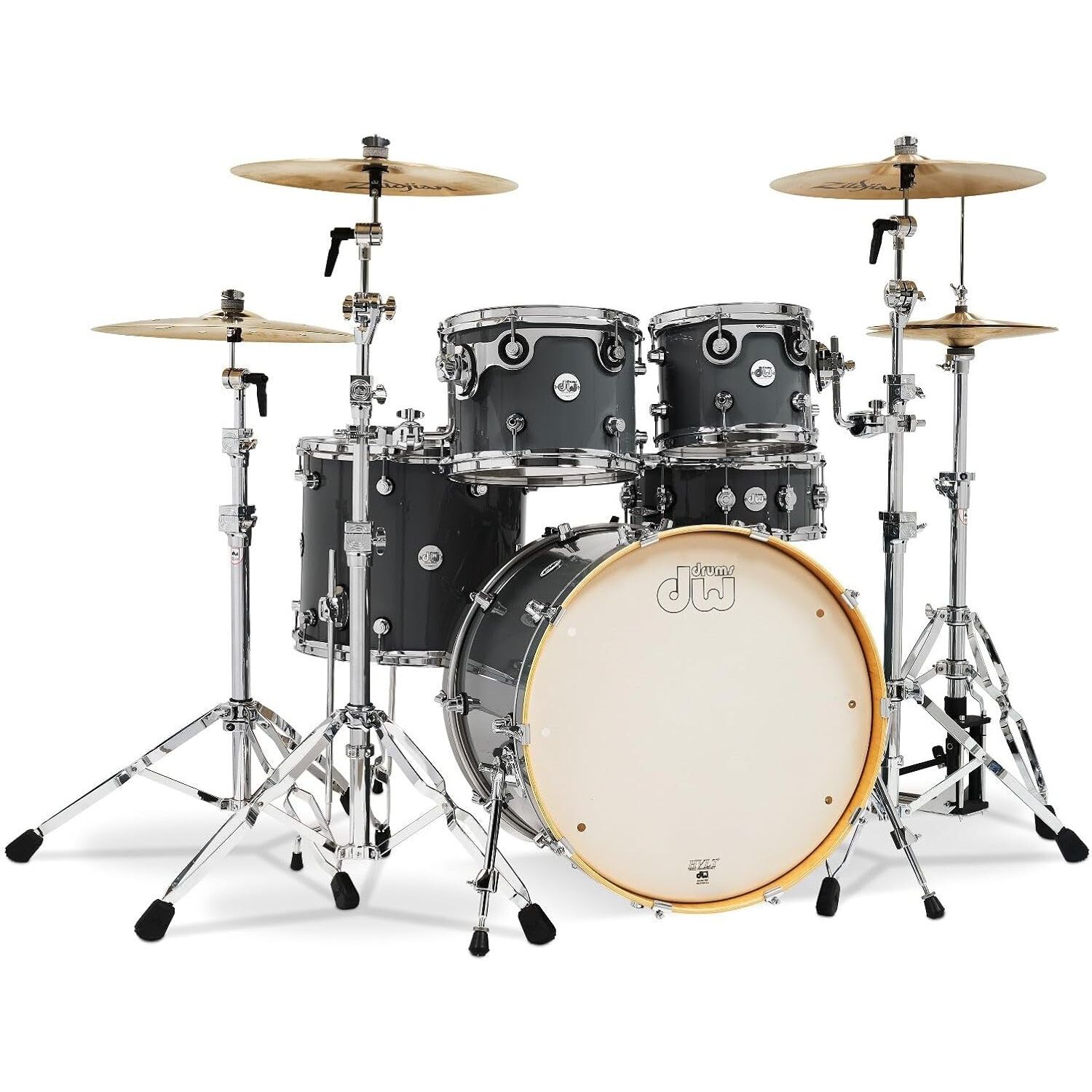Dw Drums 22'' Design Series 4-parça Akustik Davul (Steel Grey)