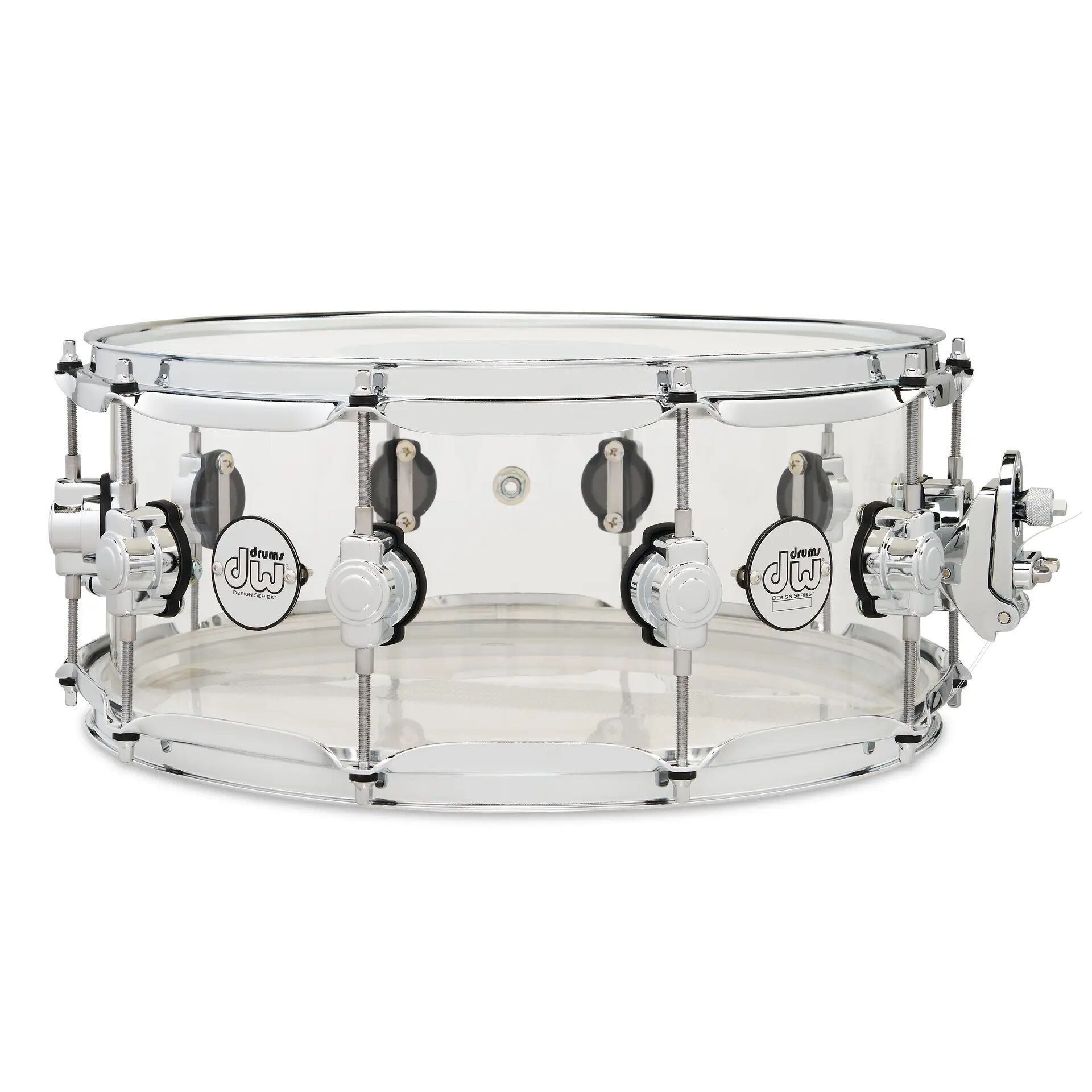 Dw Drums Design Series Acrylic 6 x 14'' Trampet (Clear)