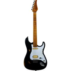 Jet JS-800 RLC BK Elektro Gitar (Relic Black)