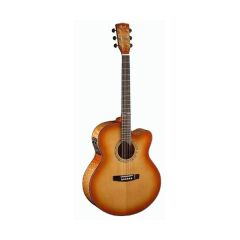 CORT CJ7X LVB ELEKTRO AKUSTİK GİTAR, JUMBO CUTAWAY, LIGHT VINTAGE BURST, FISHMAN EQ