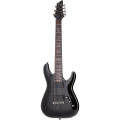 Schecter Hellraiser C-7 7 Telli Elektro Gitar (Siyah)
