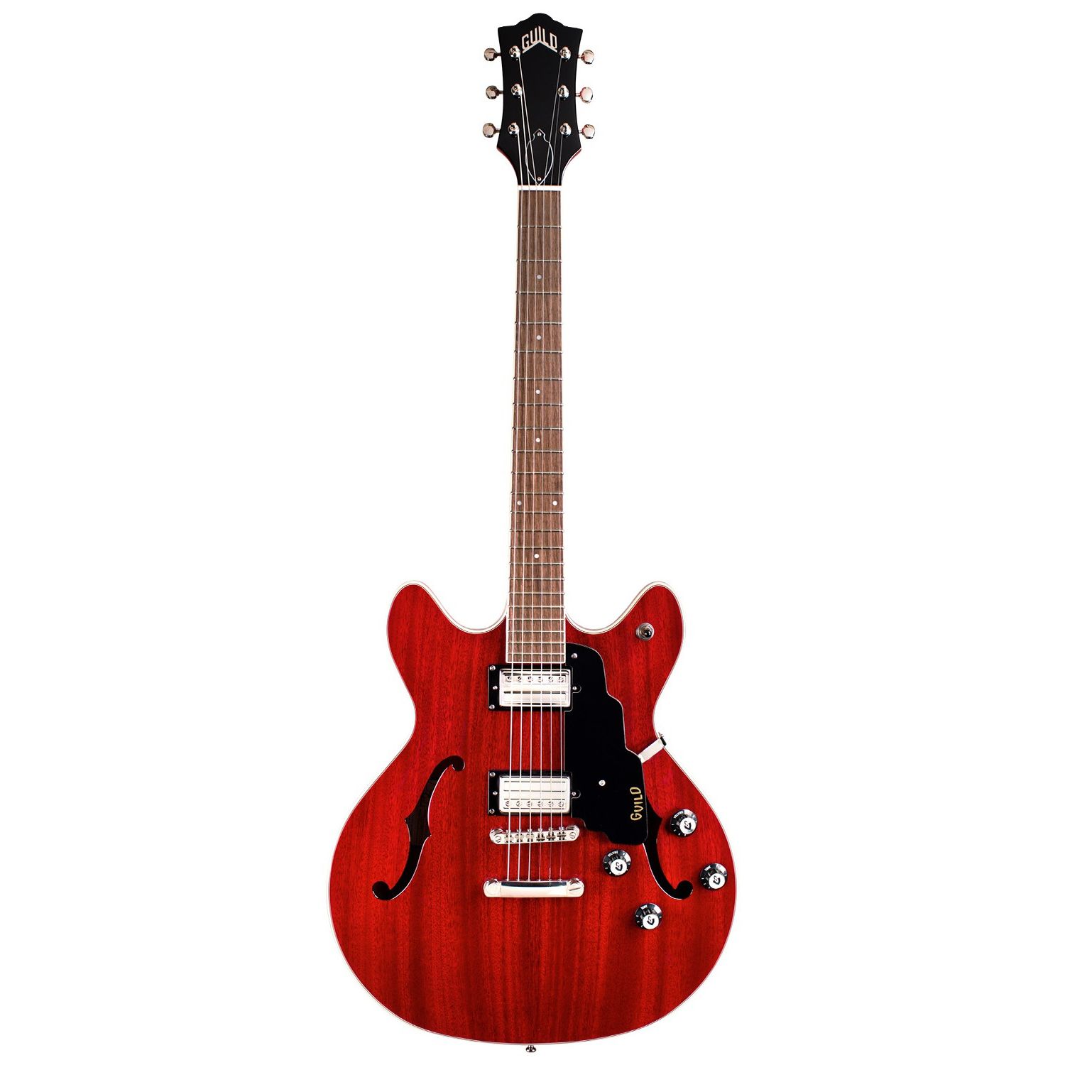 Guild Starfire I DC Semi-hollow Elektro Gitar (Cherry Red)