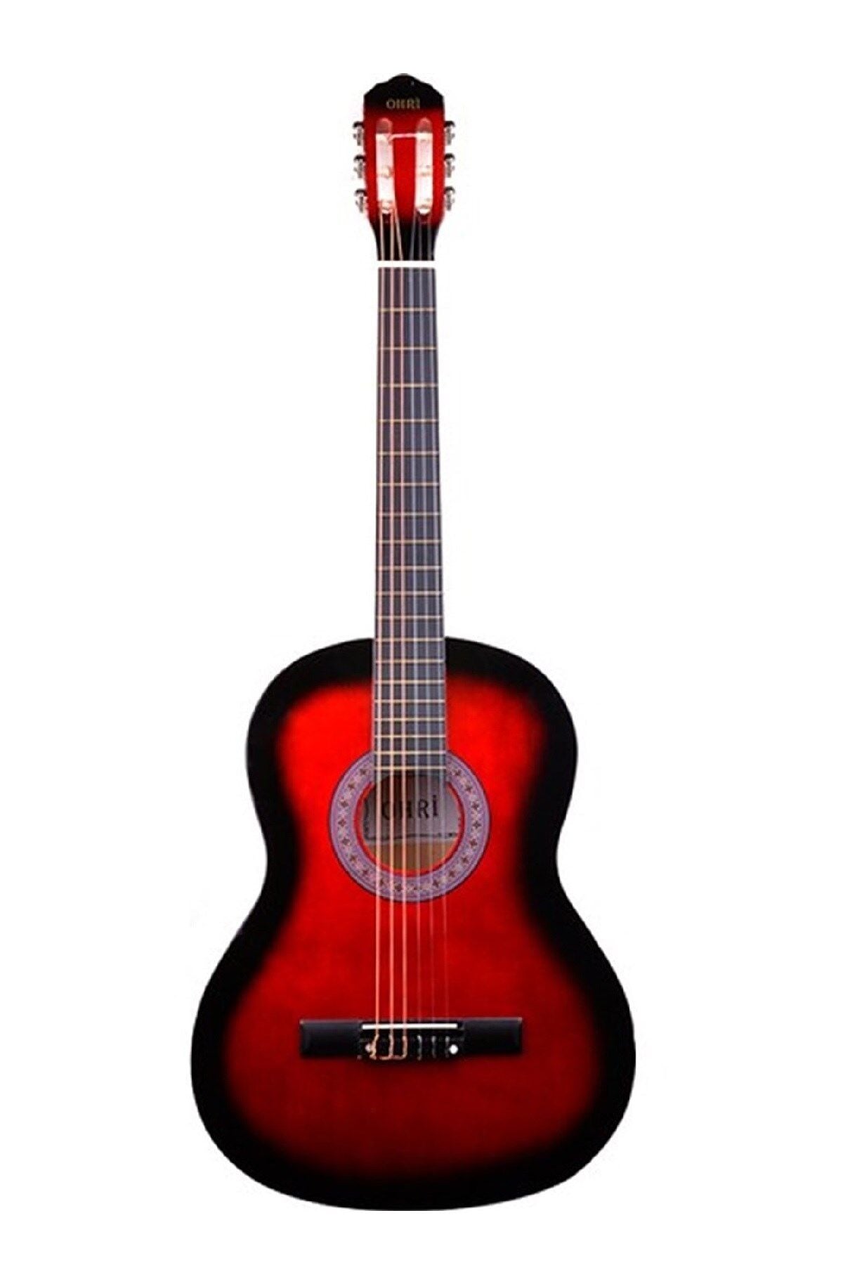 Ohri Klasik Gitar (Kırmızı)