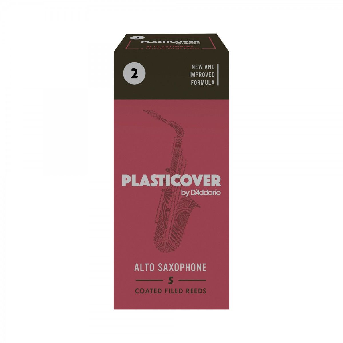 D'Addario Woodwinds PLASTICOVER RRP05ASX200 Alto Saksafon Kamışı NO: 2