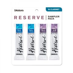 D'Addario Woodwinds Reserve Sib Klarnet Kamışı - Sampler Pack 3,0/3,5