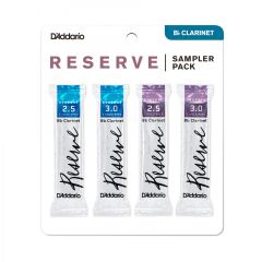 D'Addario Woodwinds Reserve Sib Klarnet Kamışı - Sampler Pack 2,5/3,0