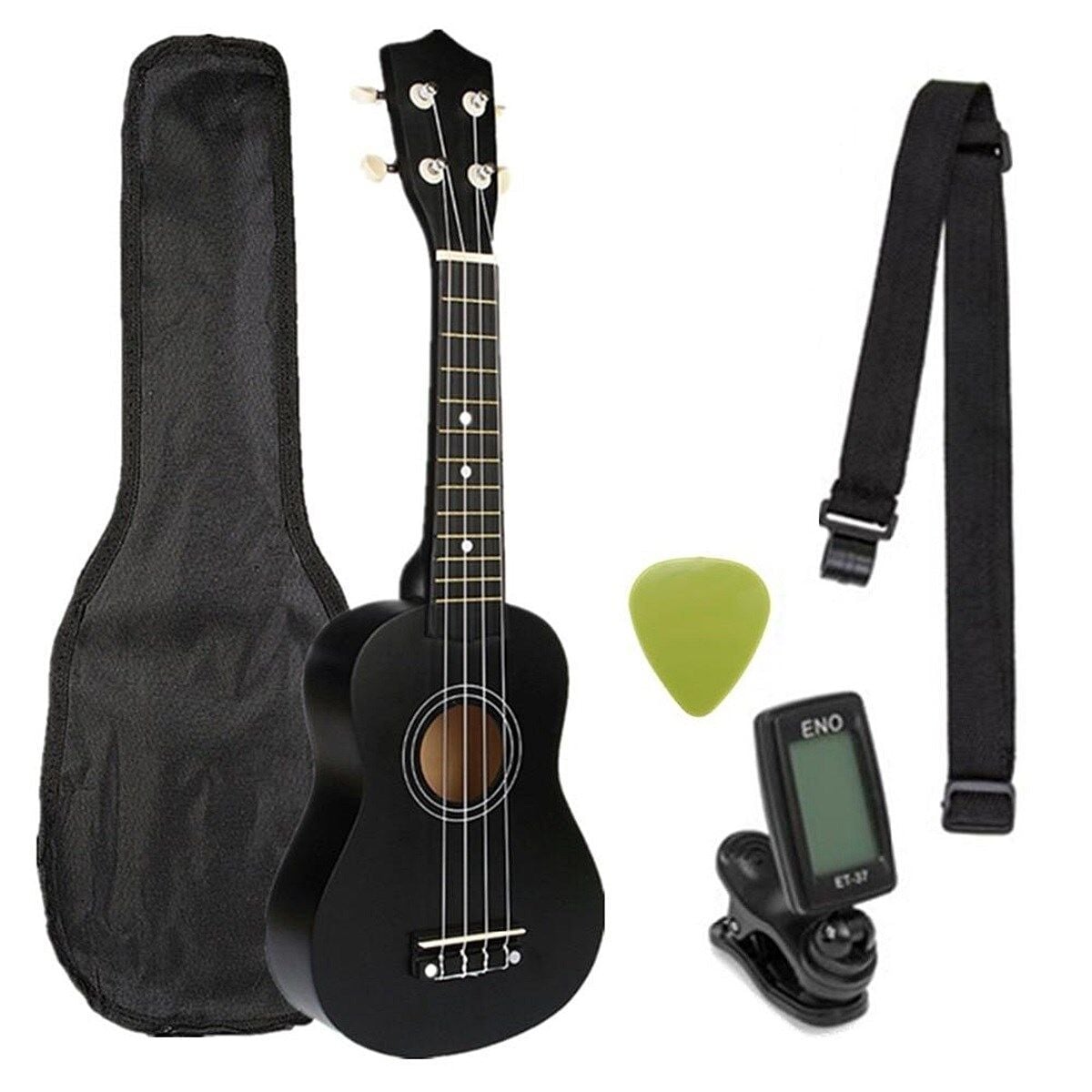 Victor Soprano  Ukulele Seti ( Siyah )