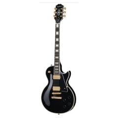 Epiphone EIGLPCEBGH1 Les Paul Custom Elektro Gitar (Ebony)
