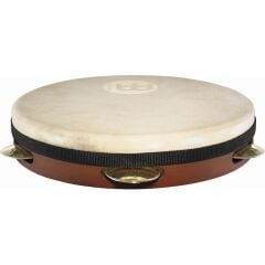Meinl PA10AB-M 10'' Keçi Derisi Pandeiro Tamburin (Antique Brown)