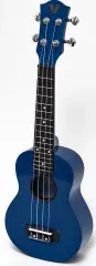 Valler UK110 Krom Burgu Mavi Soprano Ukulele