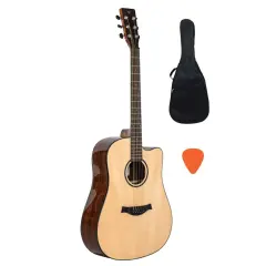 Valler VA530C Cutaway Akustik Gitar Parlak Cilalı