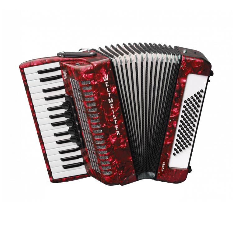 Akordeon Weltmeister Juwel 30/72/III/5 Kırmızı WM-01010099