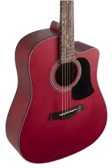 VALLER AG240-RD Kırmızı Akustik Gitar